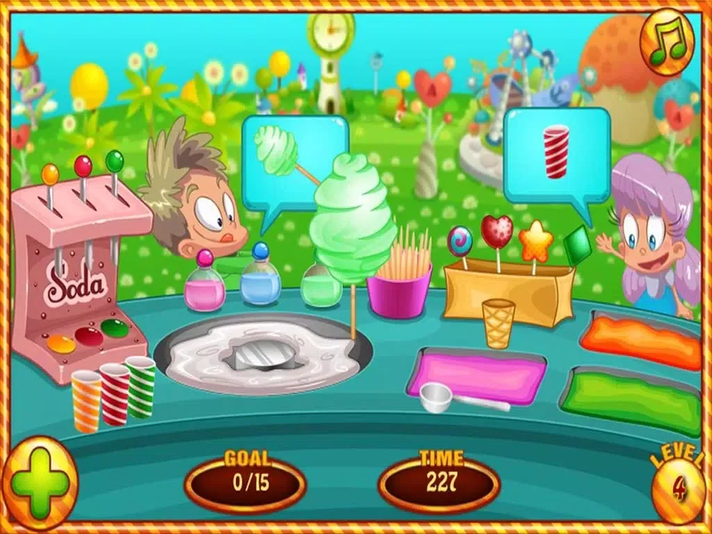 Capturas de tela do Cotton Candy - Fun Kids Game iPad 