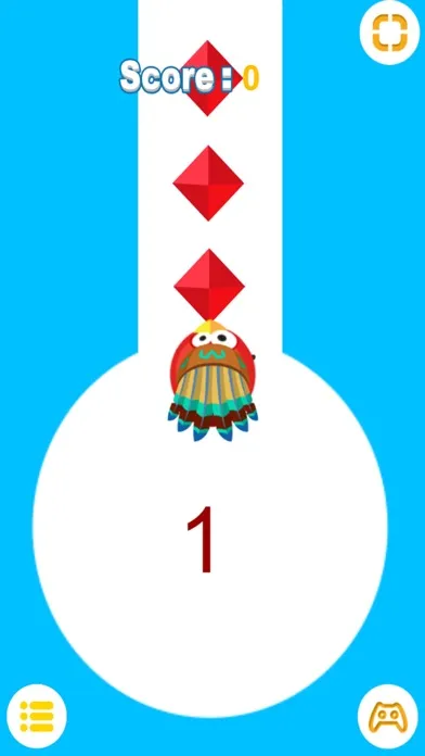 Tangkapan skrin Tap To Rush - Endless Run Games