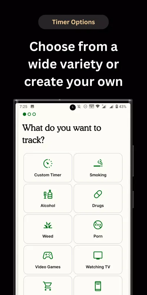 Screenshot di TimeStamp - Track Your Habits