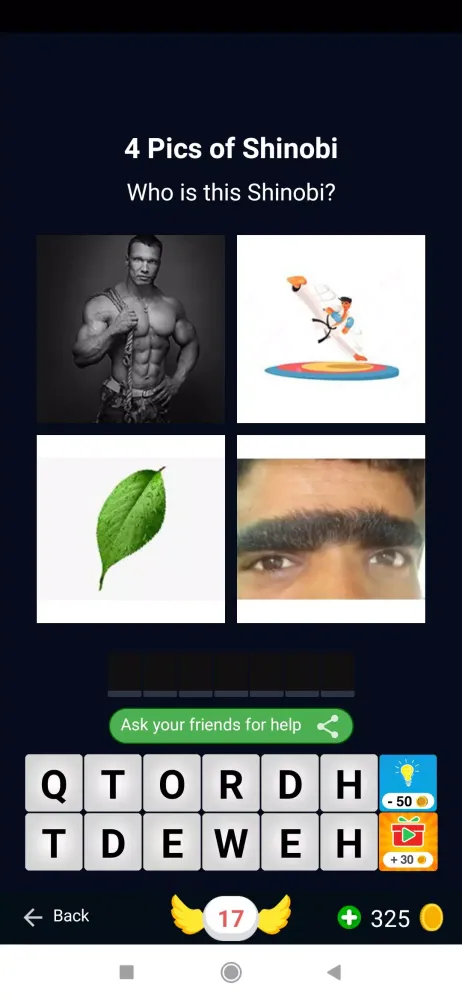 4 Pics 1 Shinobi part 1 سکرین شاٹس