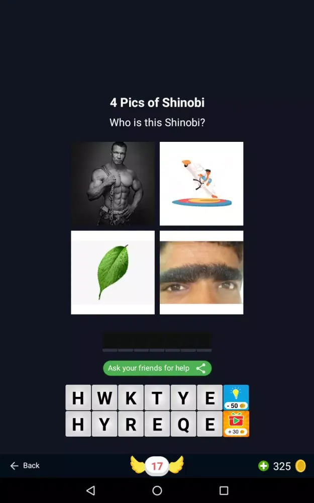 4 Pics 1 Shinobi part 1 سکرین شاٹس