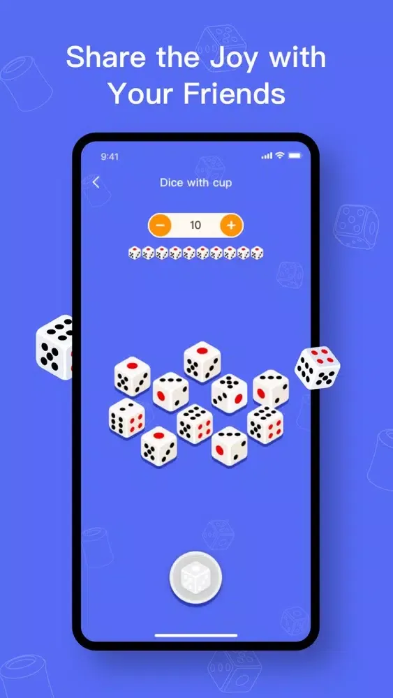 ภาพหน้าจอของ Random Dice-Dice Roller App