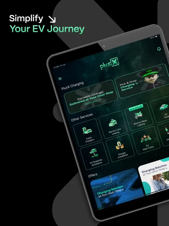 PlusX Electric iPad  Screenshots