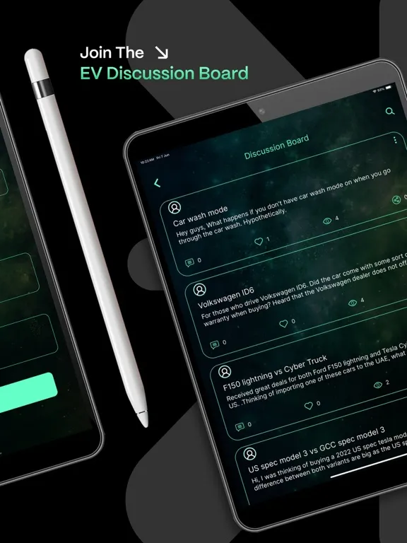 PlusX Electric iPad  Screenshots