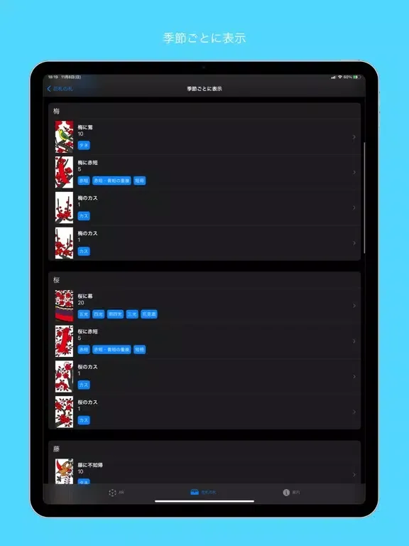 Capturas de pantalla de LearnKoiKoi: ARでこいこい花札の遊び方を学ぶ iPad 
