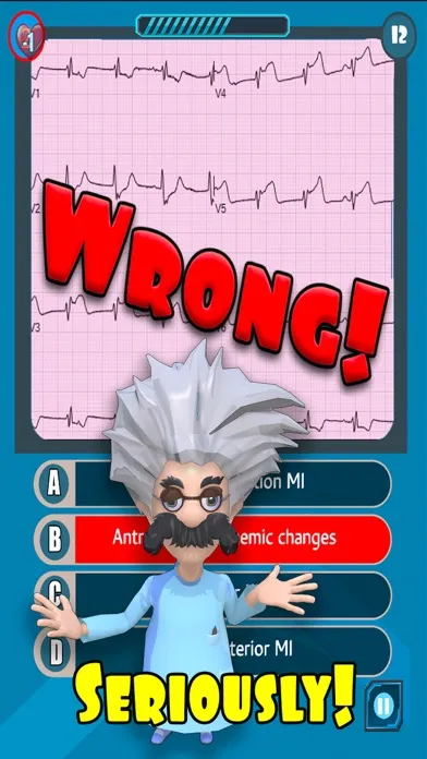 ECG Trivia Screenshots