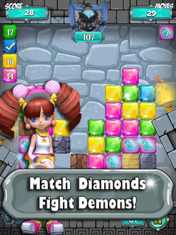 Capturas de tela do Diamonds and Demons iPad 