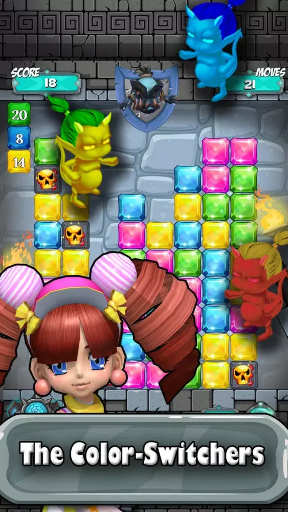Capturas de tela do Diamonds and Demons