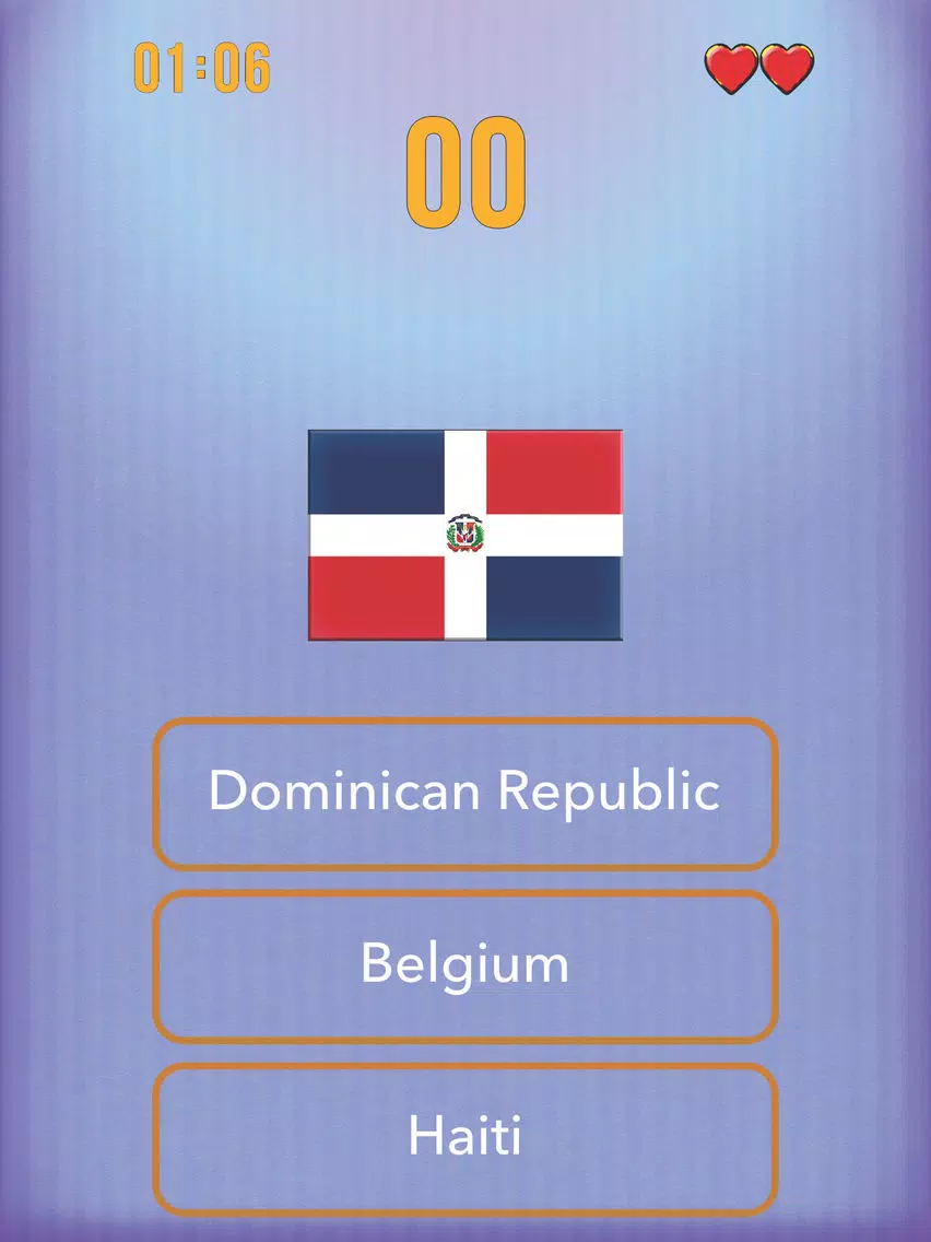Guess the Flag - World tour iPad 應用截圖