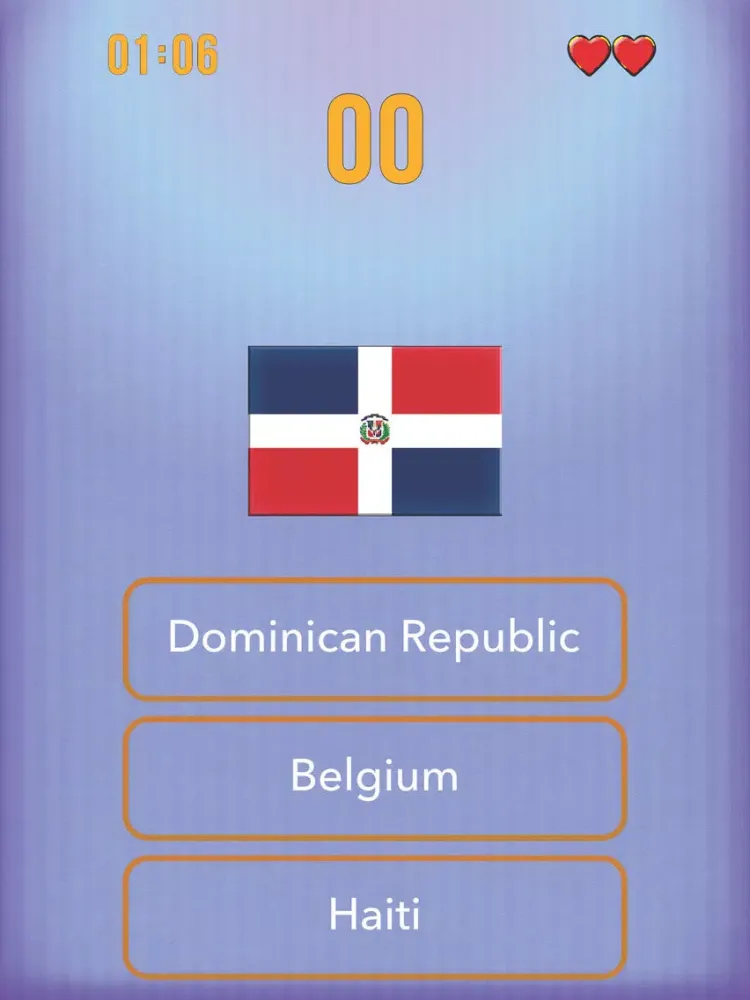 Tangkapan skrin Guess the Flag - World tour iPad 