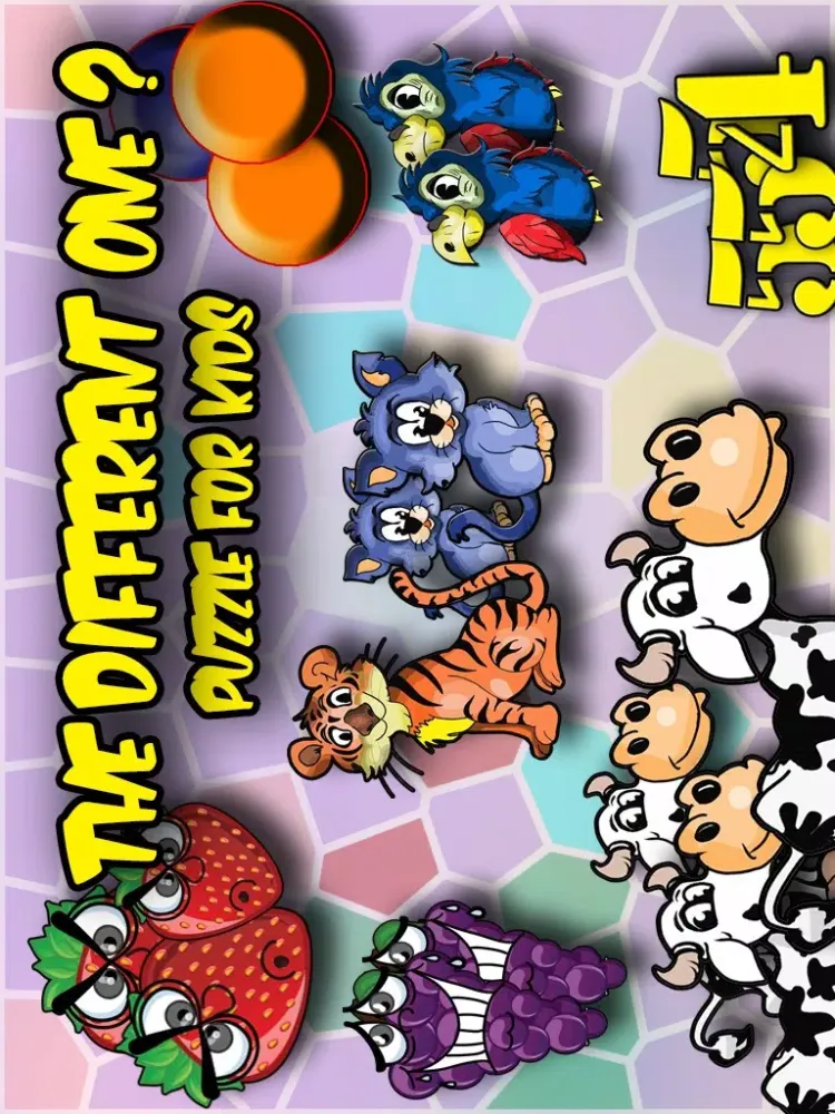 Different - Kids Puzzle iPad 应用截图