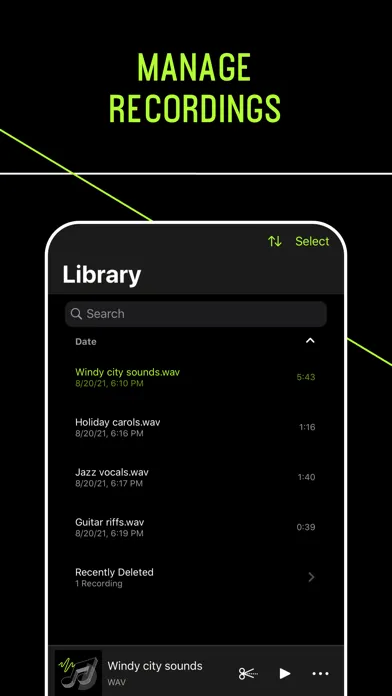 Скриншоты MOTIV Audio
