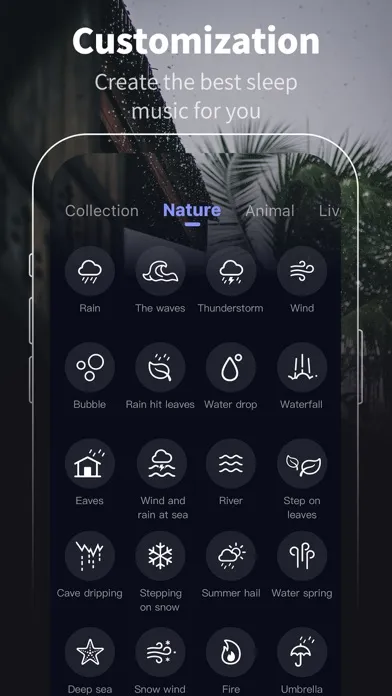 Capturas de pantalla de Shut Eye Sleep Aid Dreammapper