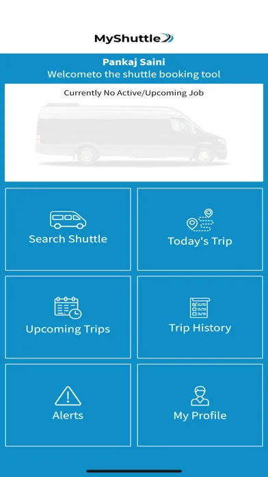 MyShuttle App سکرین شاٹس