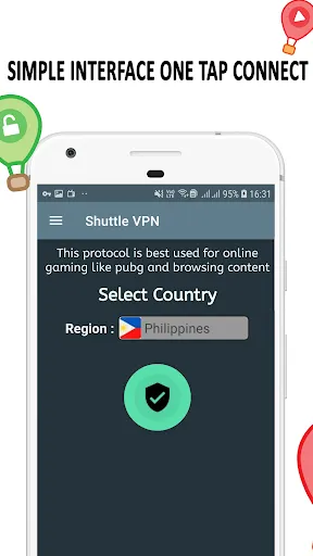 Shuttle VPN : Secure VPN Proxy应用截图