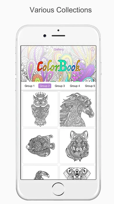 ColorBook - Coloring Pages Ekran Görüntüleri
