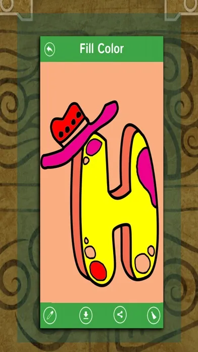 Скриншоты ABC Color Books - Re-color Learning app  for Kids