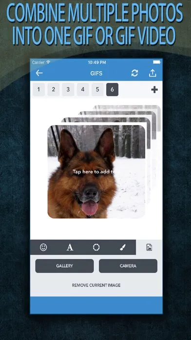 Tangkapan skrin Best Gif Creator - Merge Photos into Animation