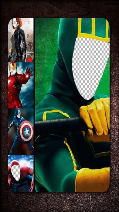 Tangkapan skrin I Am SuperHero - Make Yourself a SuperHero By Placing Your Face On SuperHeroes Body