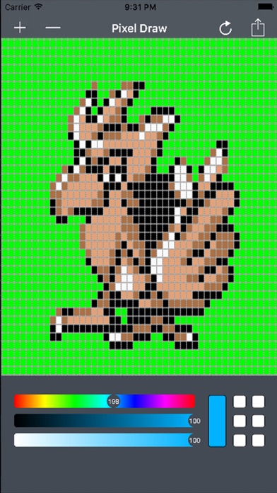 PixelPad - Draw in Grids to Make Pixel Art Screenshots