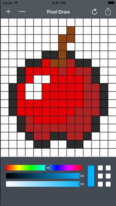 PixelPad - Draw in Grids to Make Pixel Art Screenshots