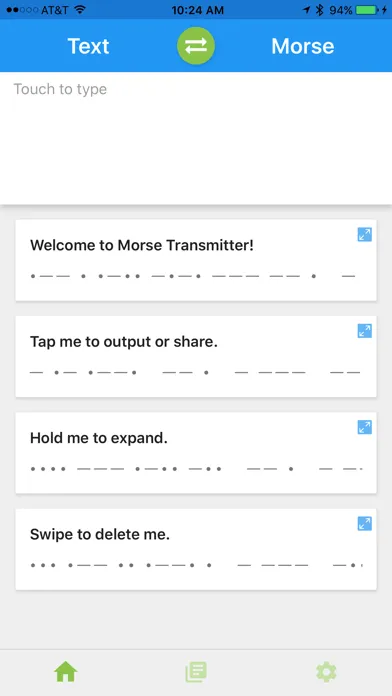 Morse Transmitter 스크린샷