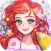 数字填色 - 秘密花园版少女艺术画画单机游戏