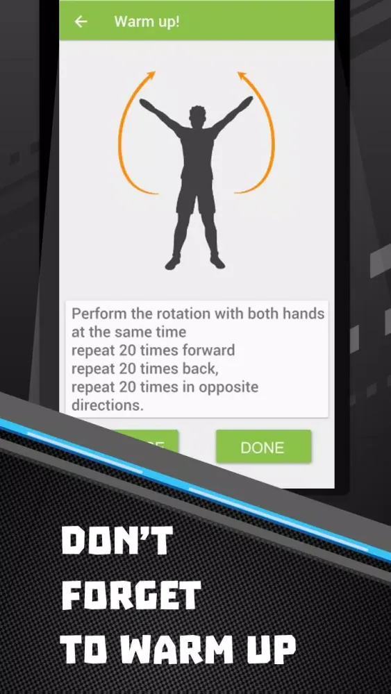 Captures d'écran de 50 Pull-ups workout BeStronger
