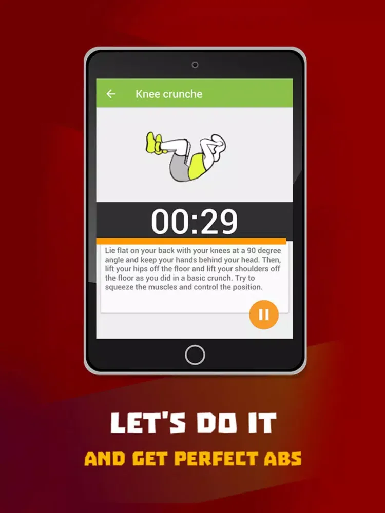 Скриншоты Abs workout PRO iPad 