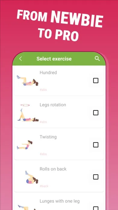 Tangkapan layar Pilates - home fitness