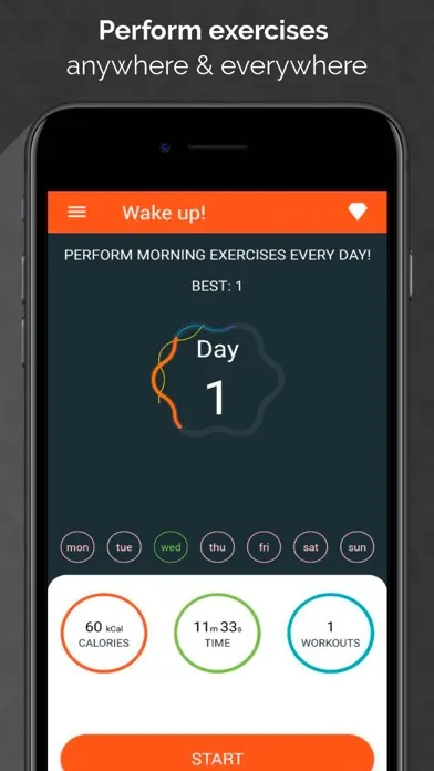 Wake up! Morning exercises Screenshots