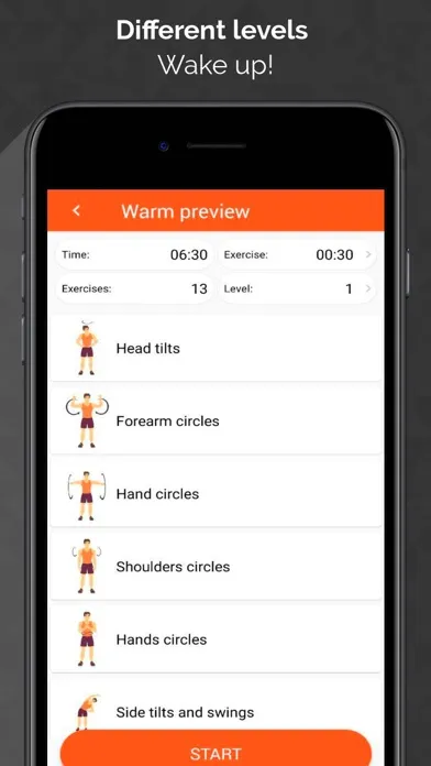 Wake up! Morning exercises Screenshots