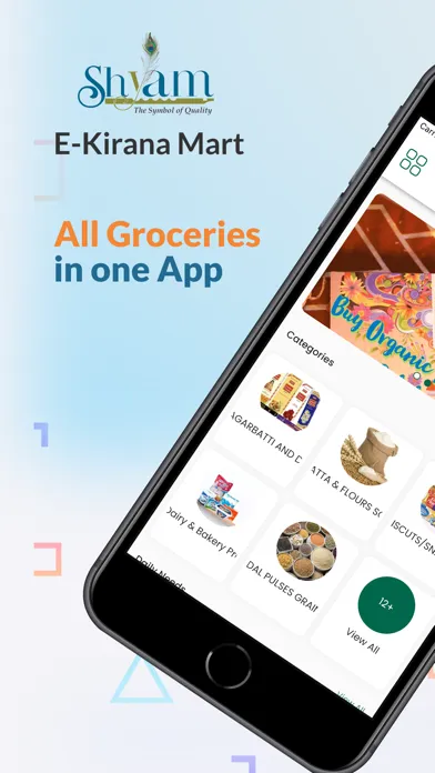 Shyam E-Kirana Mart Ekran Görüntüleri