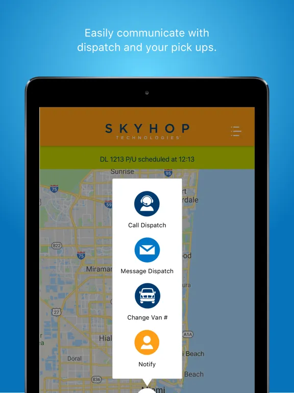 صور SkyHop Driver iPad 
