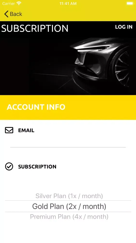 Tangkapan layar Shyne Valet