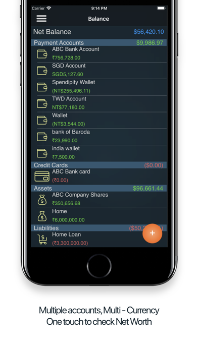 Ảnh chụp màn hình của Spendipity - Expense Tracker