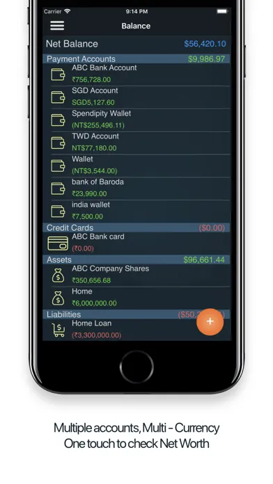 Spendipity - Expense Tracker 스크린샷