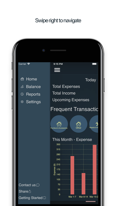 Ảnh chụp màn hình của Spendipity - Expense Tracker