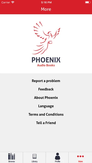 PHOENIX AUDIOBOOKS سکرین شاٹس