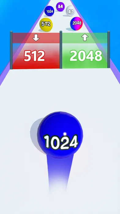 Rolling Ball Numbers Merge Ekran Görüntüleri