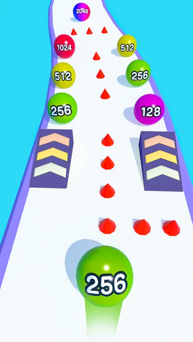 Rolling Ball Numbers Merge Ekran Görüntüleri