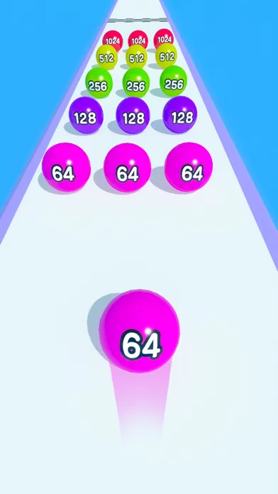 Rolling Ball Numbers Merge Ekran Görüntüleri