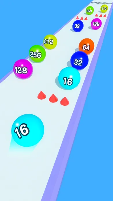 Rolling Ball Numbers Merge Ekran Görüntüleri