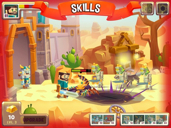 ภาพหน้าจอของ Steves Castle iPad 