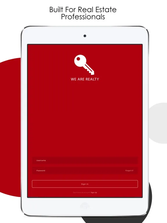 WE ARE REALTY PARTNERS iPad  স্ক্রিনশট