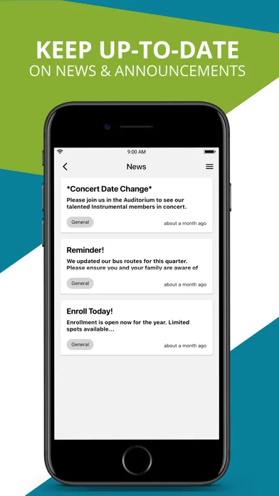 Ảnh chụp màn hình của SchoolInfoApp College