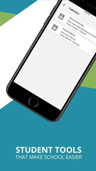 Capturas de tela do SchoolInfoApp Schools