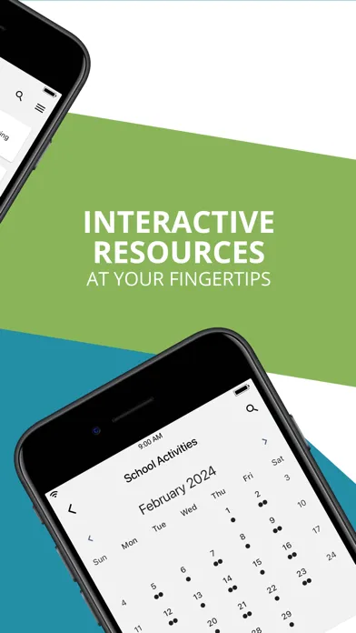 Capturas de tela do SchoolInfoApp Schools