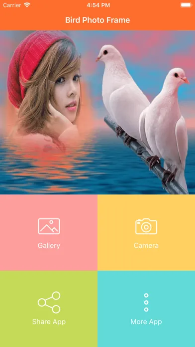 Capturas de pantalla de Bird Photo Frames
