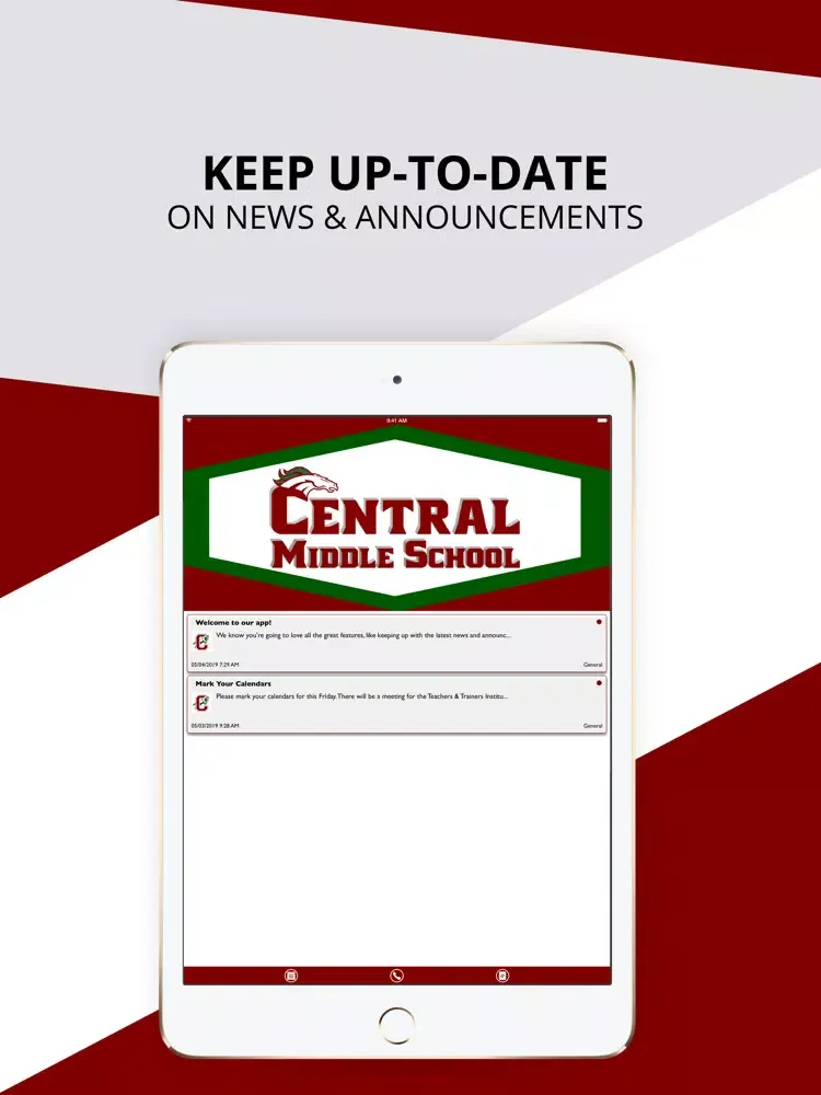 Central MS Mustangs iPad 應用截圖